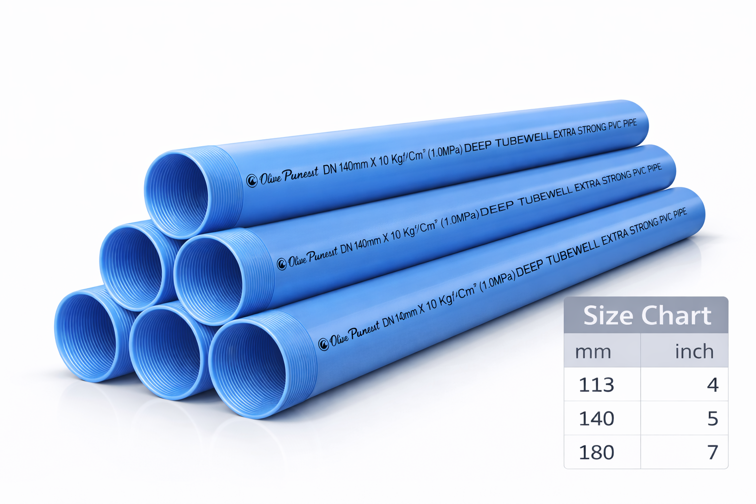 IIC0047-3-S 180mm Casing Slotted 3mtr